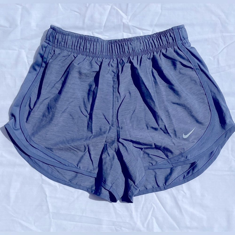 Nike Women's Dri-Fit Periwinkle Blue Athletic Shorts, Size S